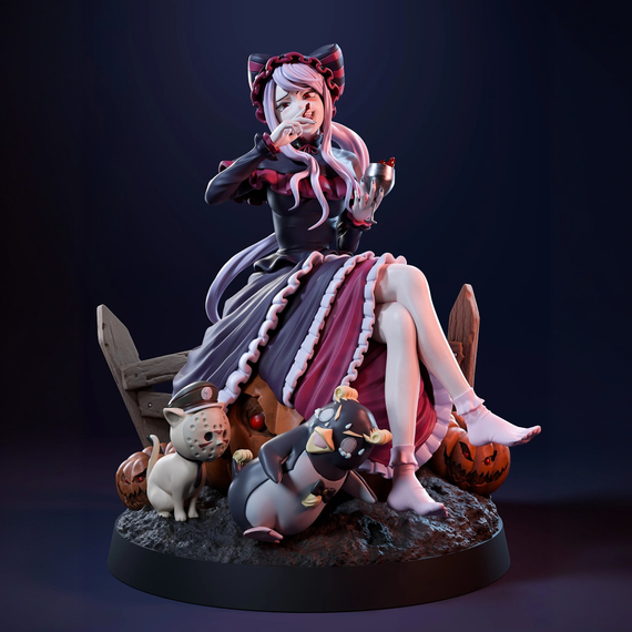 Shalltear Bloodfallen Hallowen - Overlord