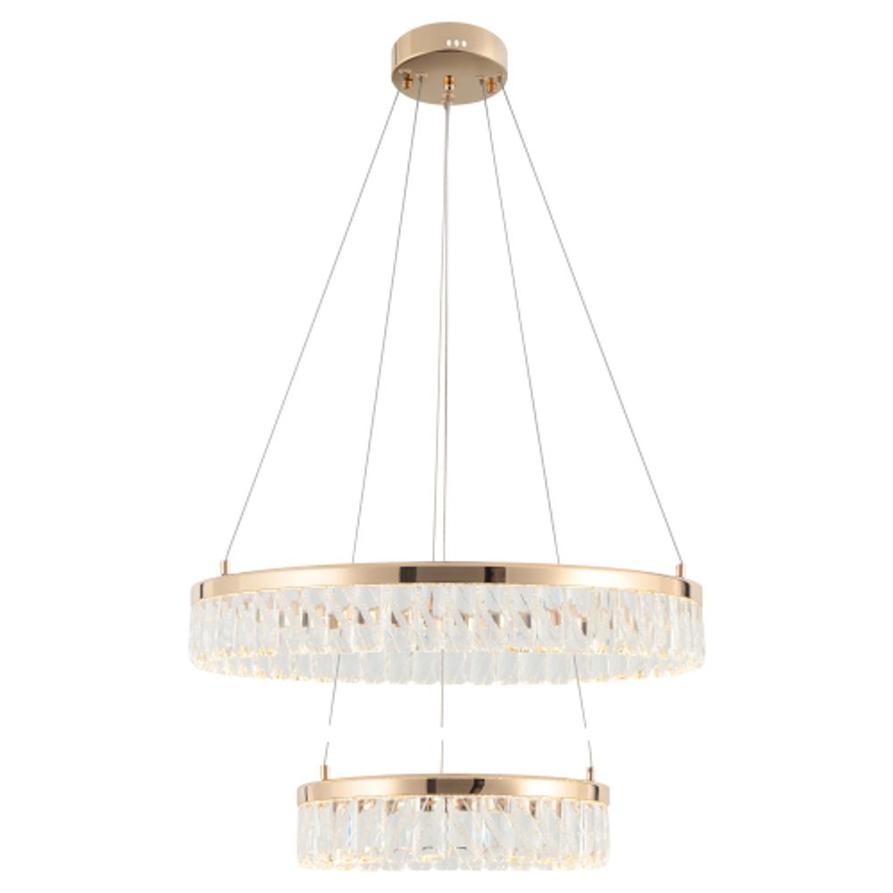 Люстра Rivoli Erika 6131-105 светодиодная LED 68 Вт 3000 K дизайн