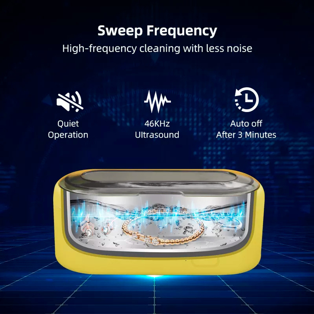 Компактная ультразвуковая мойка для ювелиров