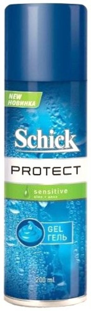 Schick Гель для бритья Protect 200 мл для чувствительной кожи