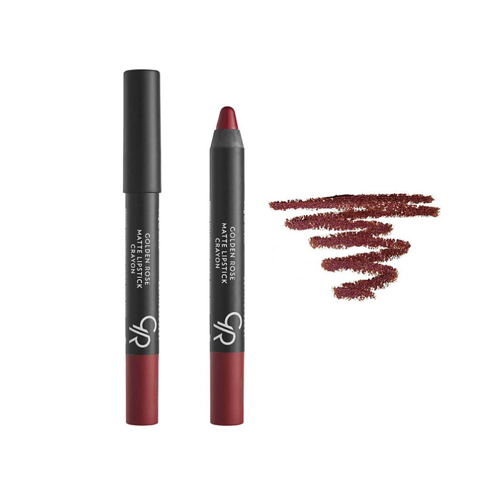 Помада-карандаш для губ Golden Rose Matte Lipstick Crayon тон 09 3,5 гр