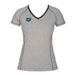 Футболка женская Arena Team Line S/S TEE (серый)