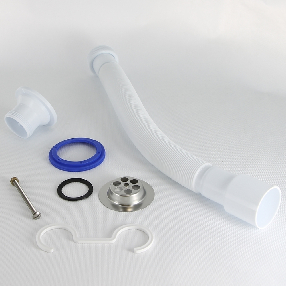 СИФОН WIRQUIN ГОФРИРОВАННЫЙ МИНИ ЭЛИТ С НЕРЖ.ЧАШКОЙ D70ММ 30986343