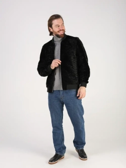 Дубленка зимняя натуральная двухсторонняя шуба бобмер