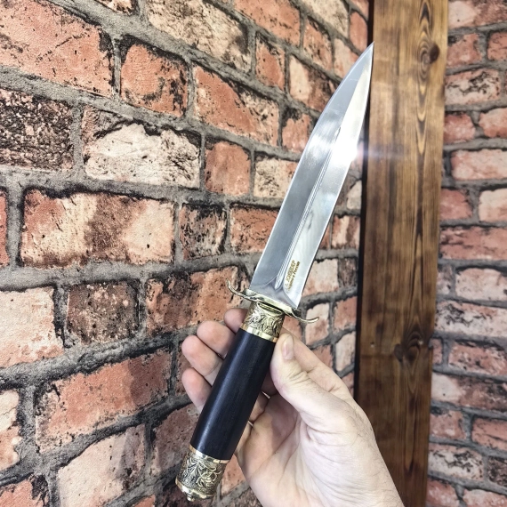 Нож Охотничий КО из стали 65х13 Граб