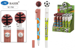 Шариковая ручка-гироскоп: "Мяч" ассорти (Basir)