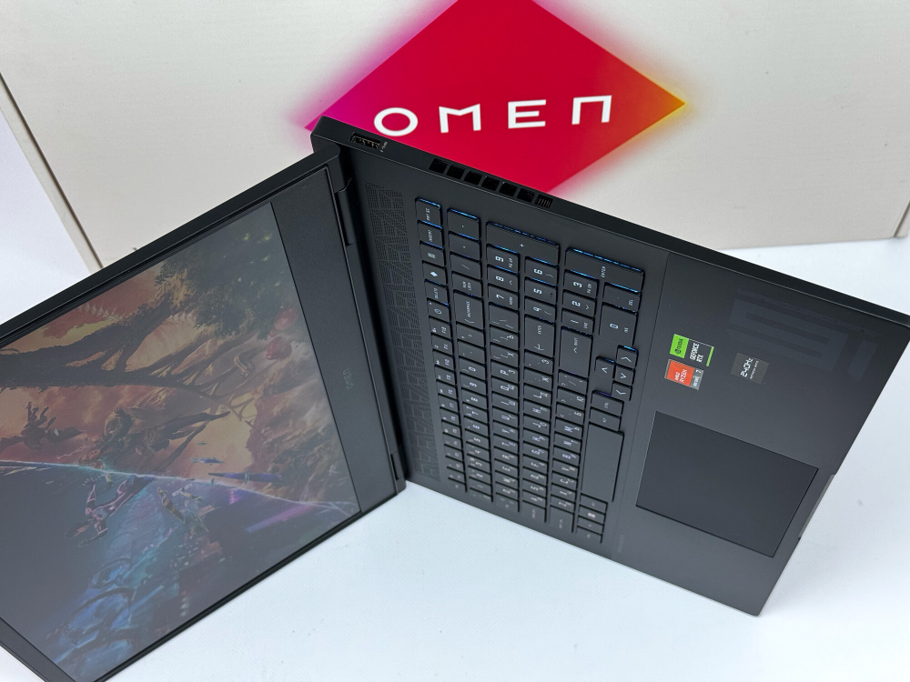 Игровой ноутбук HP Omen i7-14650HX / RTX 4070 / 16GB DDR5 / 1TB / 2.5K / 240Hz / Win11 / Русско-Английская клавиатура