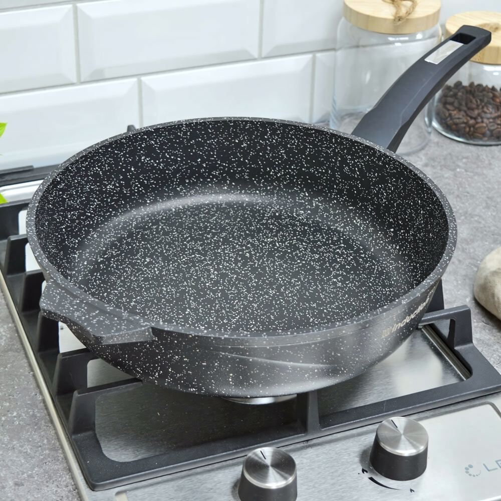 Сковорода 28см Гранит black Induction Pro