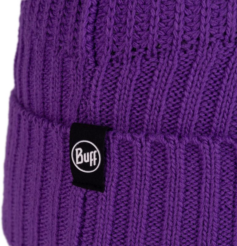 Шапка вязаная с флисом Buff Knitted & Fleece Band Hat Renso Purple Фото 3