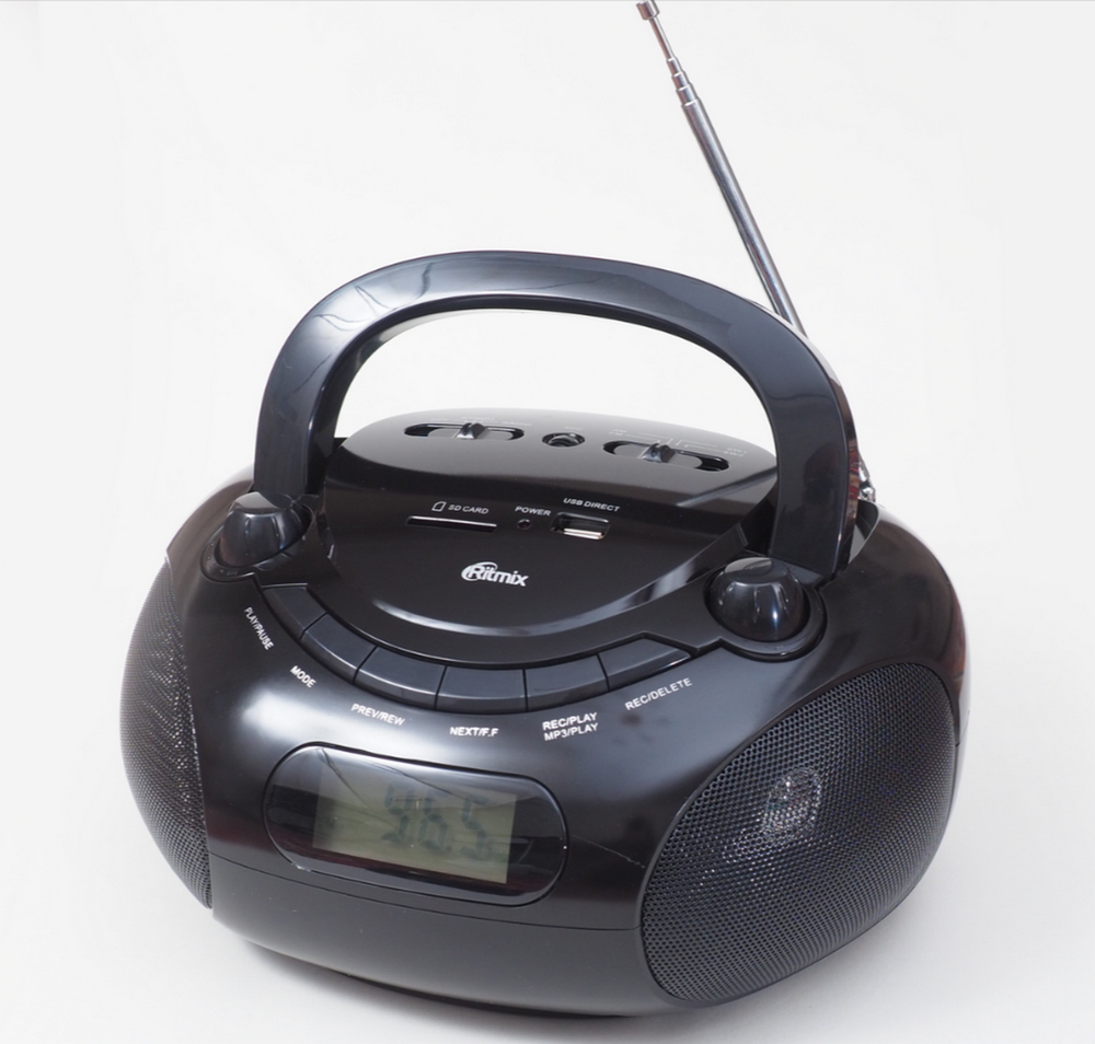 USB/SD Магнитола Bluetooth Ritmix RBB-030BT