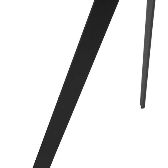 Обеденный стол Scarlet 160х80 см, черная керамика