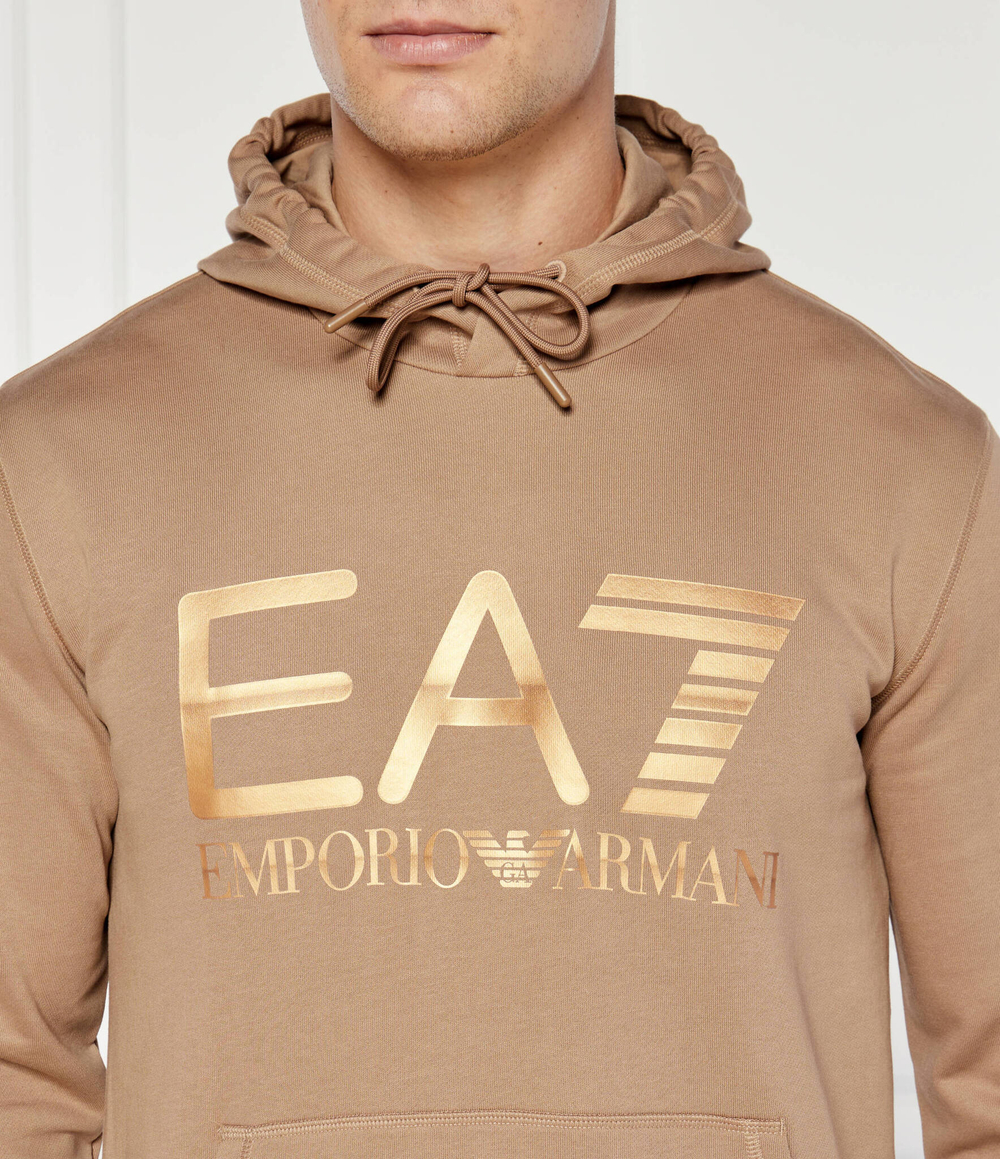 Худи EA7 - коричневый(6DPM16 PJSHZ)
