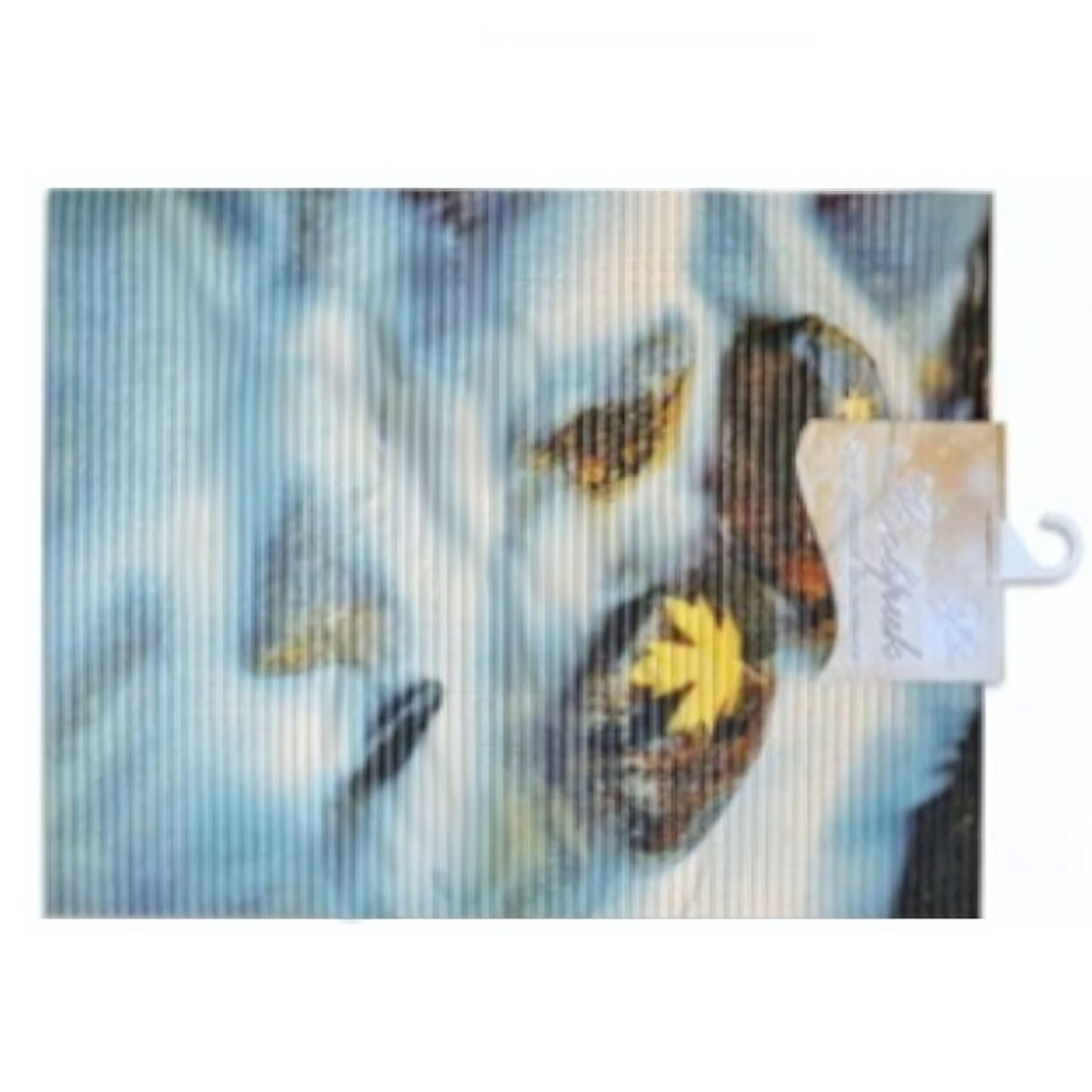 Коврик для ванной комнаты из вспененного ПВХ "Река" 67х47 см