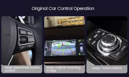 Магнитола для BMW 3-серия E90 2005-2008 CCC - Carmedia OL-3033-1D монитор 12.3", Android 11, 8Гб+128Гб, CarPlay, 4G SIM-слот