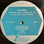 Нильсен — Концерт для скрипки, опус (США 1966г.)