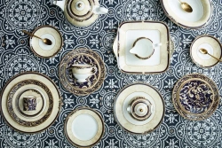 Wedgwood Чайная чашка "Рог изобилия" 180 мл с блюдцем