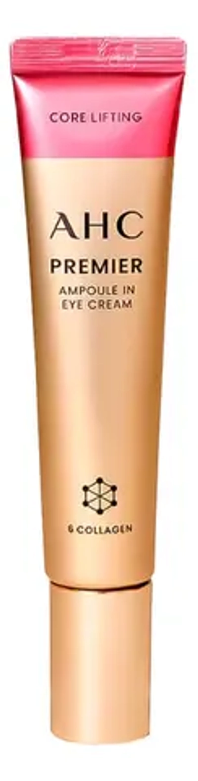 AHC Premier Ampoule In Eye Cream 6 Collagen, 12ml Питательный крем для век с коллагеном на основе розы