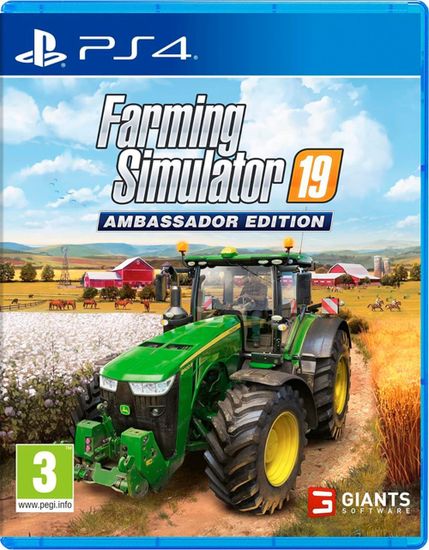 PS4 Farming Simulator 19 Ambassador Edition (Б/У, Русские субтитры, CUSA-33441)