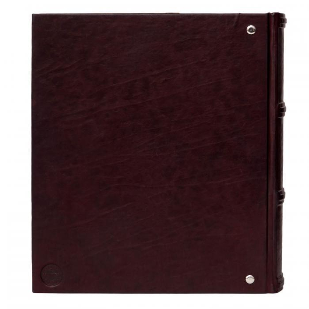 Фотоальбом большой «Время путешествий». Цвет бордо