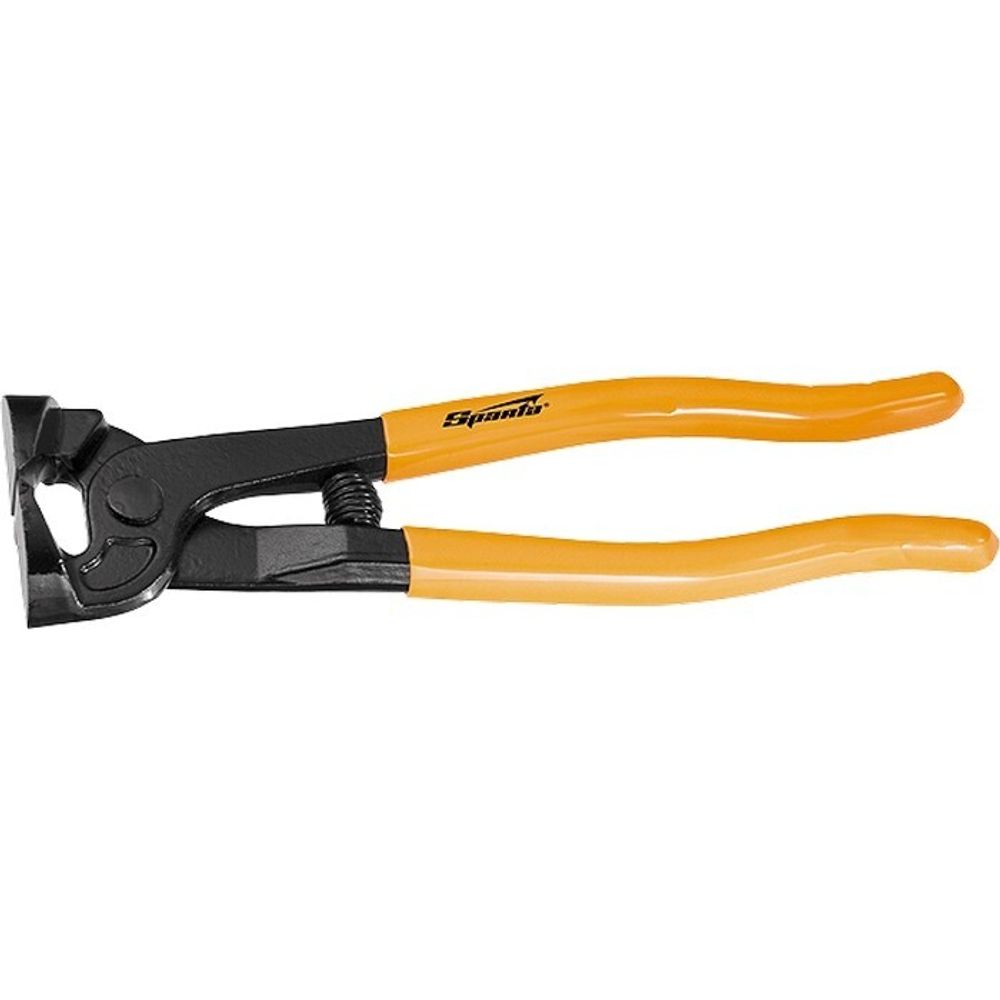 87822 Кусачки для керамической плитки, 200 мм, твердосплавные прямые губки, полимерное покрытие Sparta
