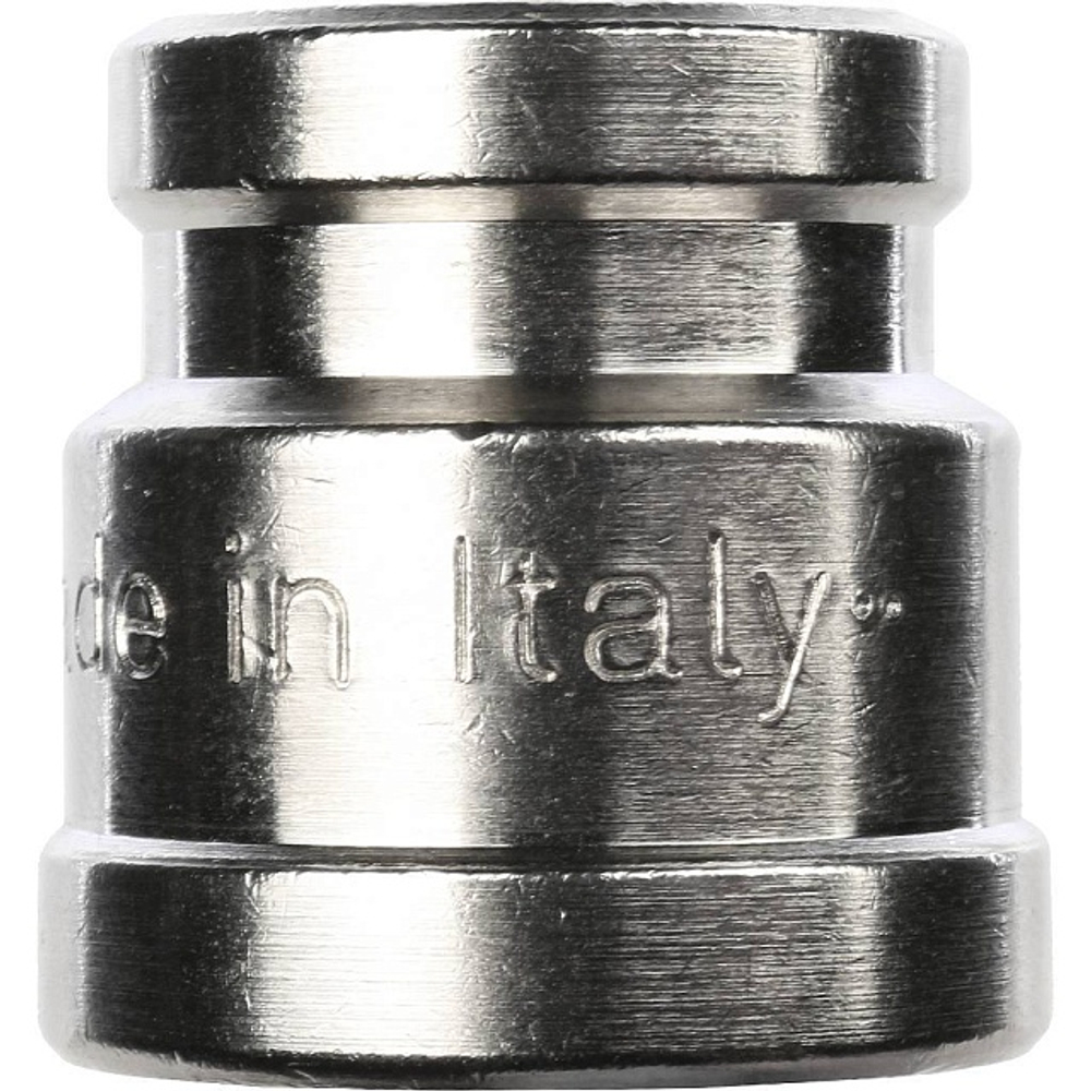 Муфта редукционная STOUT SFT 0006 - 1/2" x 3/8" (для стальных труб, латунь никелированная)