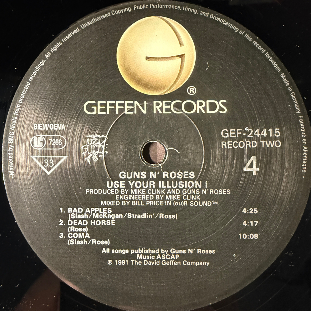 Виниловая пластинка Guns N' Roses – Use Your Illusion I 2LP