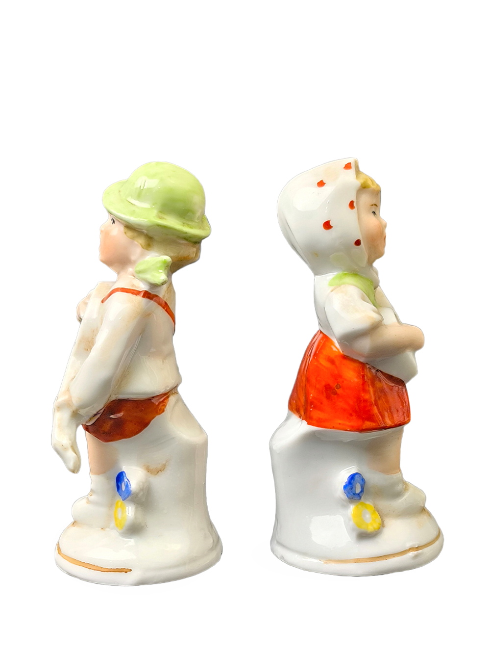 Пара статуэток (миниатюр) "Мальчик и девочка" Германия