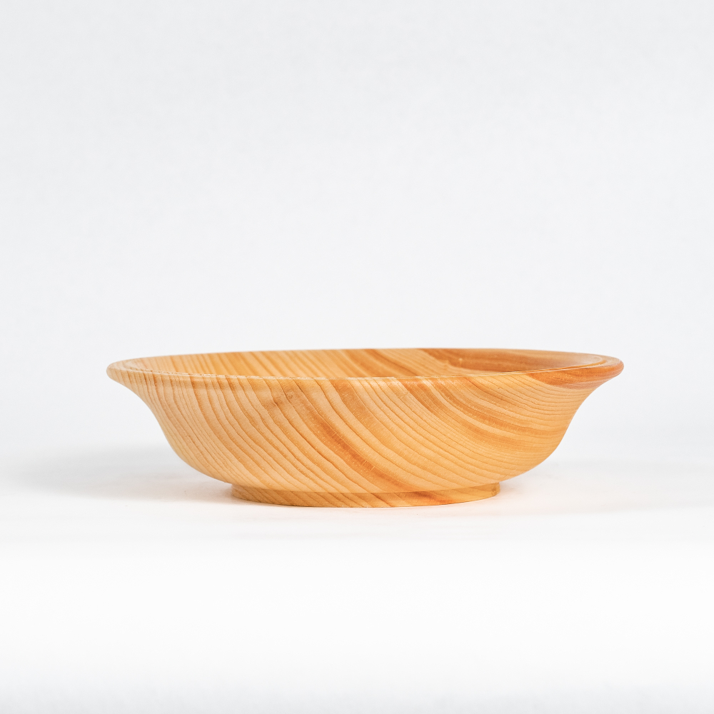 Деревянная глубокая тарелка Art of Siberia из сибирского кедра серии Аристократ T139