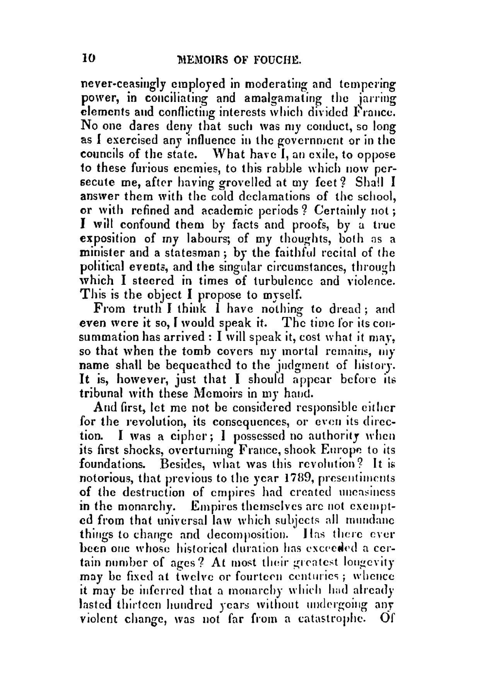 The memoirs of Joseph Fouché. Duke of Otranto | J. Fouché