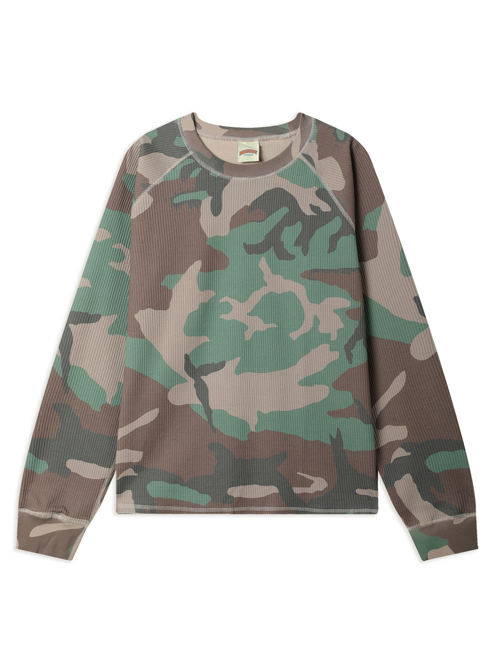 Мужской Лонгслив Green Camo Thermal