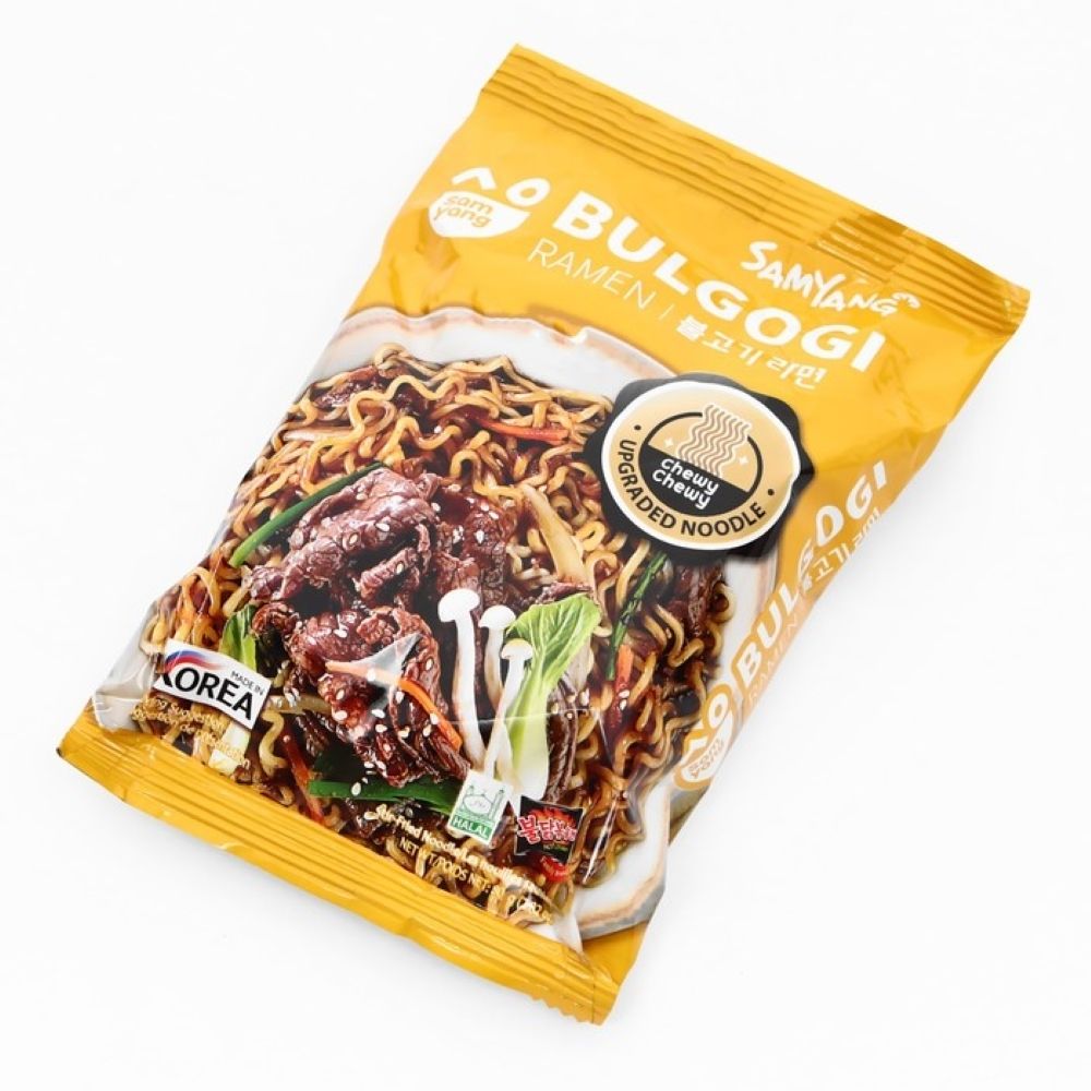 Лапша быстрого приготовления Samyang Bulgogi Ramen 80 г, 5 шт