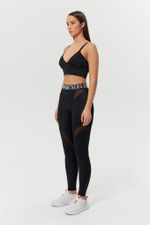 Топ с сеткой на груди