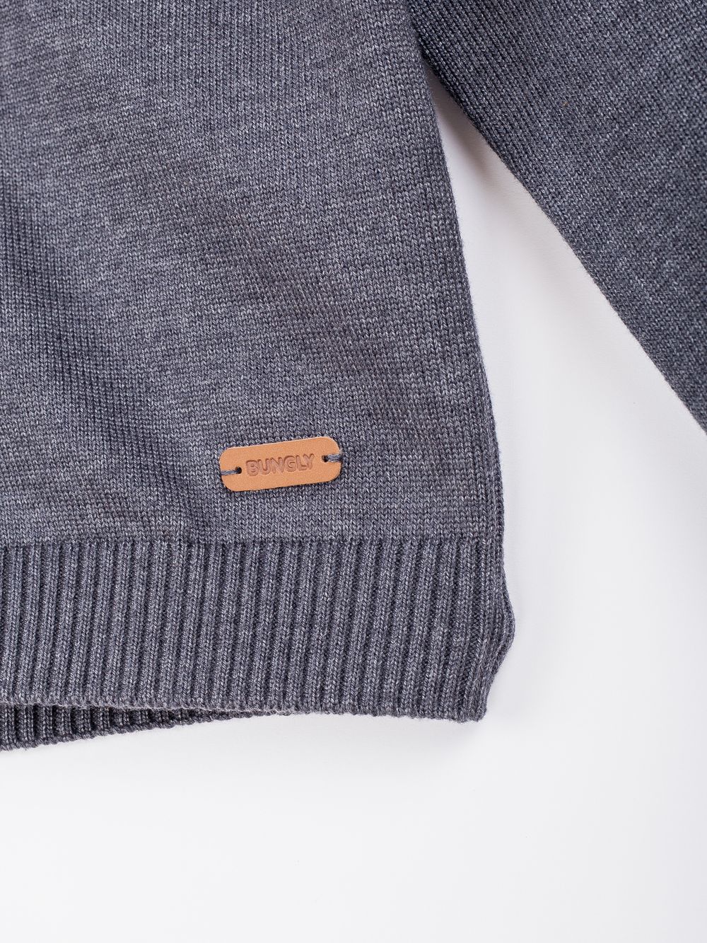 Кардиган вязаный "Серый" 7+