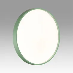 7743/DL COLOR SN 127 Светильник светодиодный потолочный пластик/белый/зеленый LED 48Вт 3000-6000К D380 IP43 пульт ДУ MAVIC