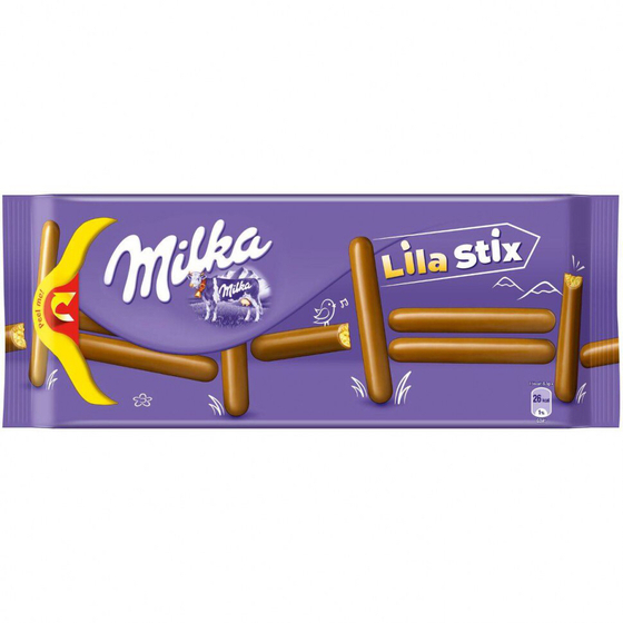 Печенье Милка 112гр Палочки Лила (Choco Sticks) (20)