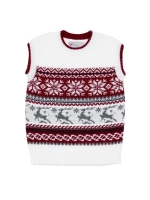 Жилет вязаный