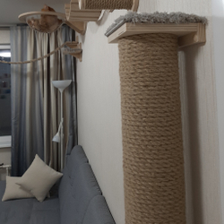 Колонна настенная