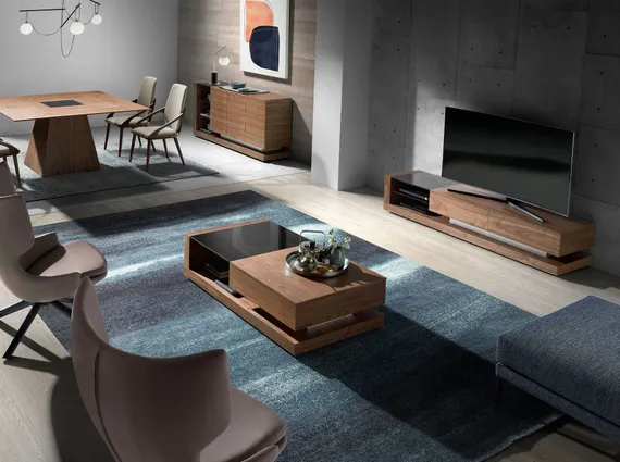 Тумба под ТВ MF1317A /3139 орех черный витраж