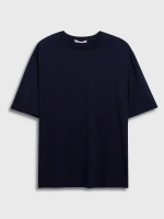 Футболка мужская летняя повседневная однотонная хлопок