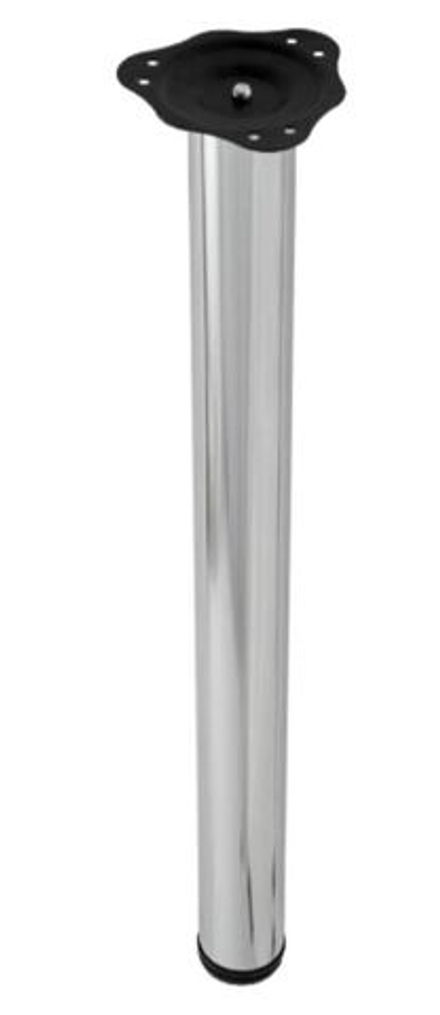 Опора 710*60*0,7 центральное крепление, хром (4)