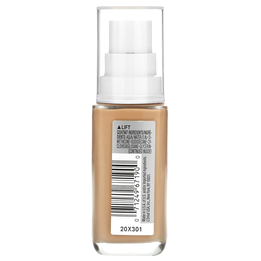 L'Oréal, True Match, супер-смешиваемая тональная основа, W6, теплая среда, 30 мл (1 жидк. унц.)
