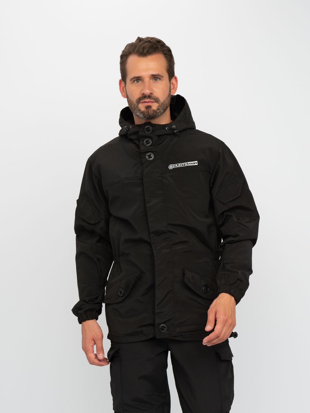 Костюм летний Горка-3 ткань Смесовая Рип-Стоп цвет Чёрный