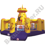 Надувной скалодром "Башня-скалодром" 7*7*5.5 м