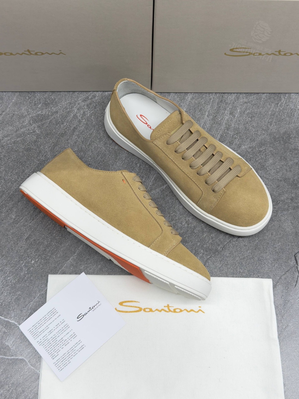 Кроссовки Santoni Cleanic