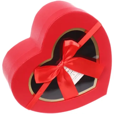 Коробка подарочная «Искренность» 18.5*17*7.5 см, Красный