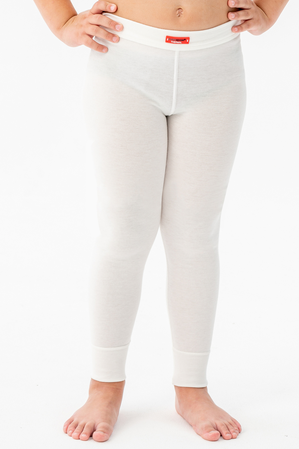 Кальсоны детские термо белый