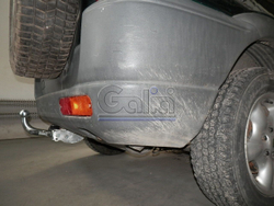 Фаркоп оцинкованный Galia R049A для Land Rover Freelander 1998-2007(паспорт и сертификат в комплекте)(без электрики)