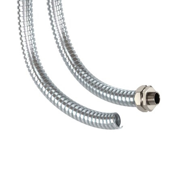 Металлорукав из оцинкованной стали DN 50мм, Dвн 50,5 мм, Dнар 54,5 мм, IP40, 25м