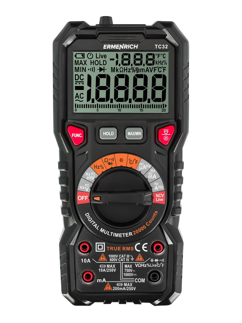 Цифровой мультиметр Ermenrich Zing TC32