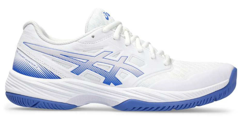 Женские кроссовки для бадминтона/сквоша Asics Gel-Court Hunter 3 - белый/сиреневый оттенок